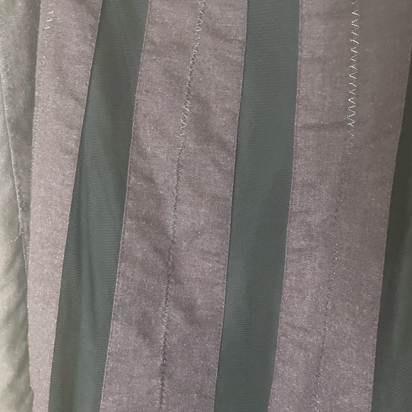 Vintage Old Navy Purple Mesh Panel A Line Below Knee Skirt 14 Goth Vampy Witchy - Picture 3 of 6